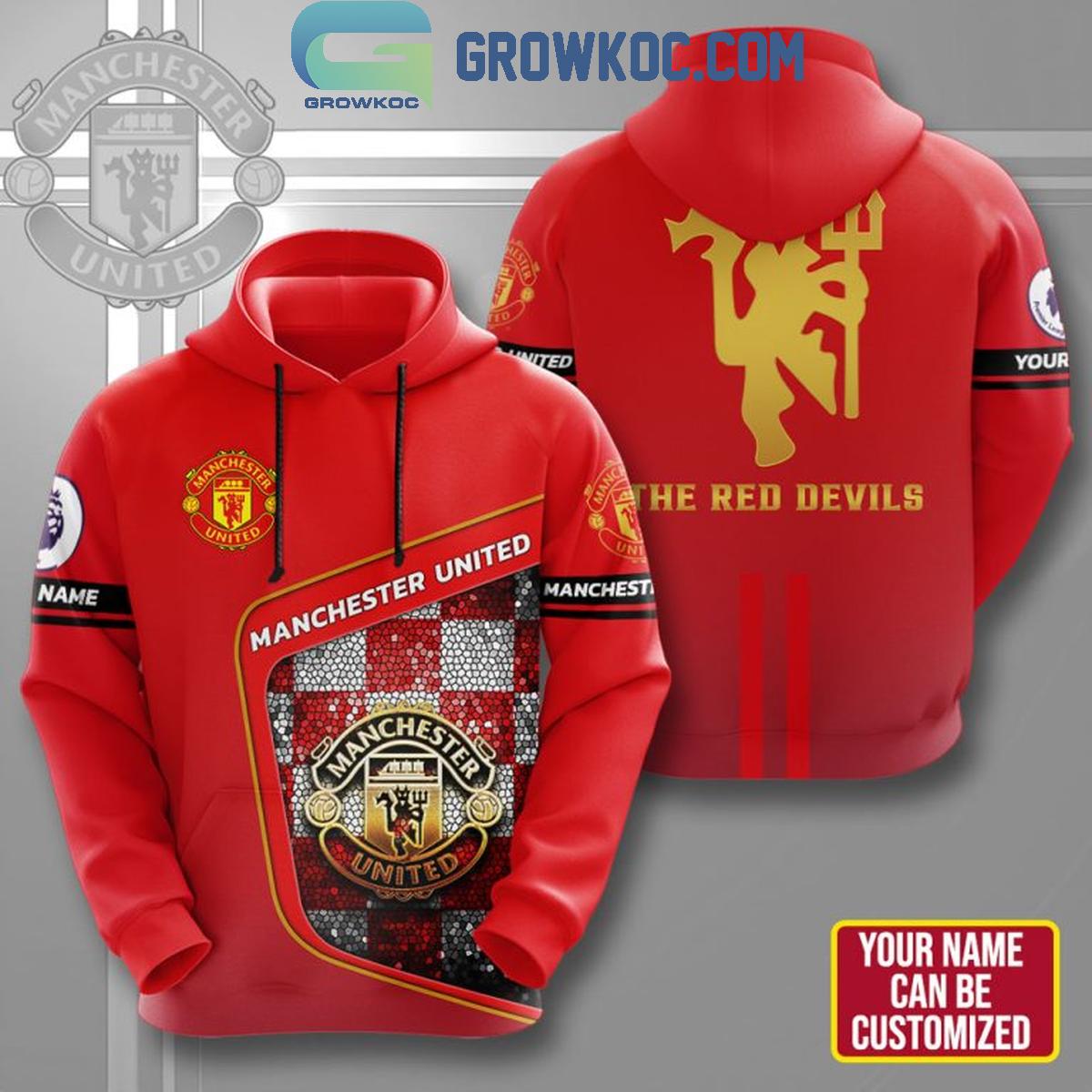 Manchester United The Red Devils Personalized Hoodie T Shirt 1 7mTth