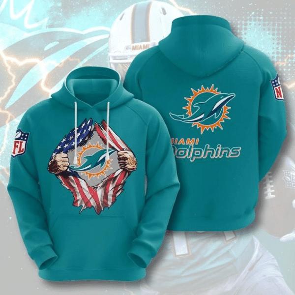 Marino Miami Dolphins Hoodie Nfl Marino Miami Dolphins Full Custom 3D 0