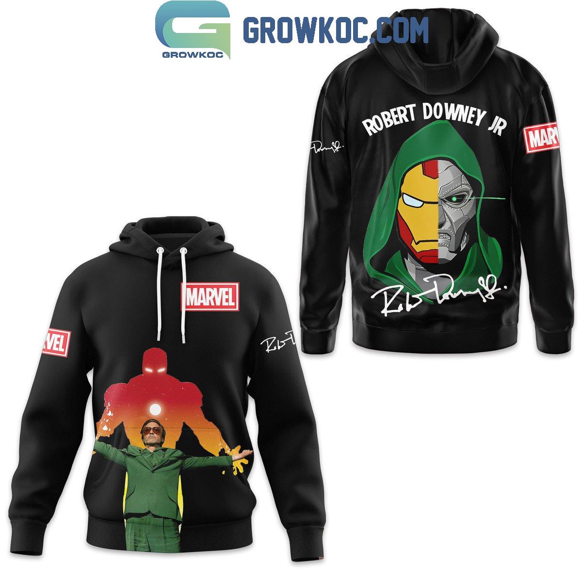 Marvel Robert Downey Jr. Doctor Doom Iron Man Hoodie Shirts 1 gZ9AW