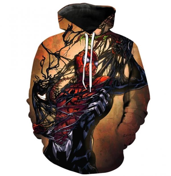 Marvel2BVenom2BSpiderman2B3D2BPrinted2BLong2BSleeve2BHoodie Classic2BT Shirt Sweetdreamfly2BC490EN Neu1K 600x620 1