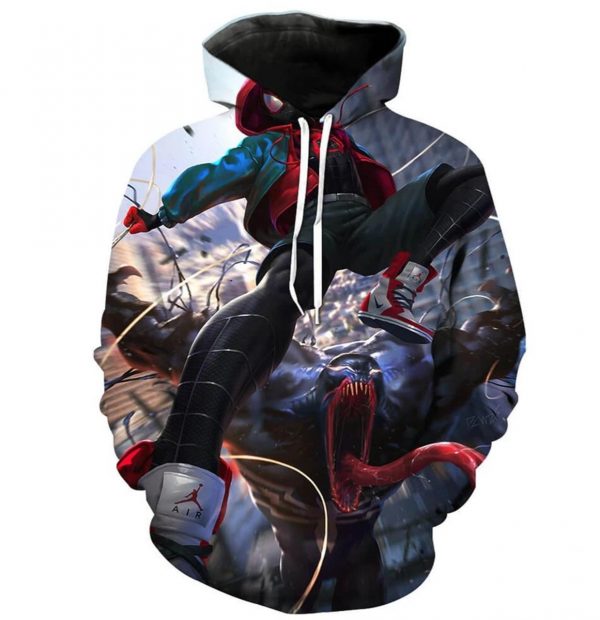 Marvel2BVenom2BSpiderman2BAIR2B3D2BHoodie Classic2BT Shirt Sweetdreamfly2BC490EN lBUQA 600x620 1