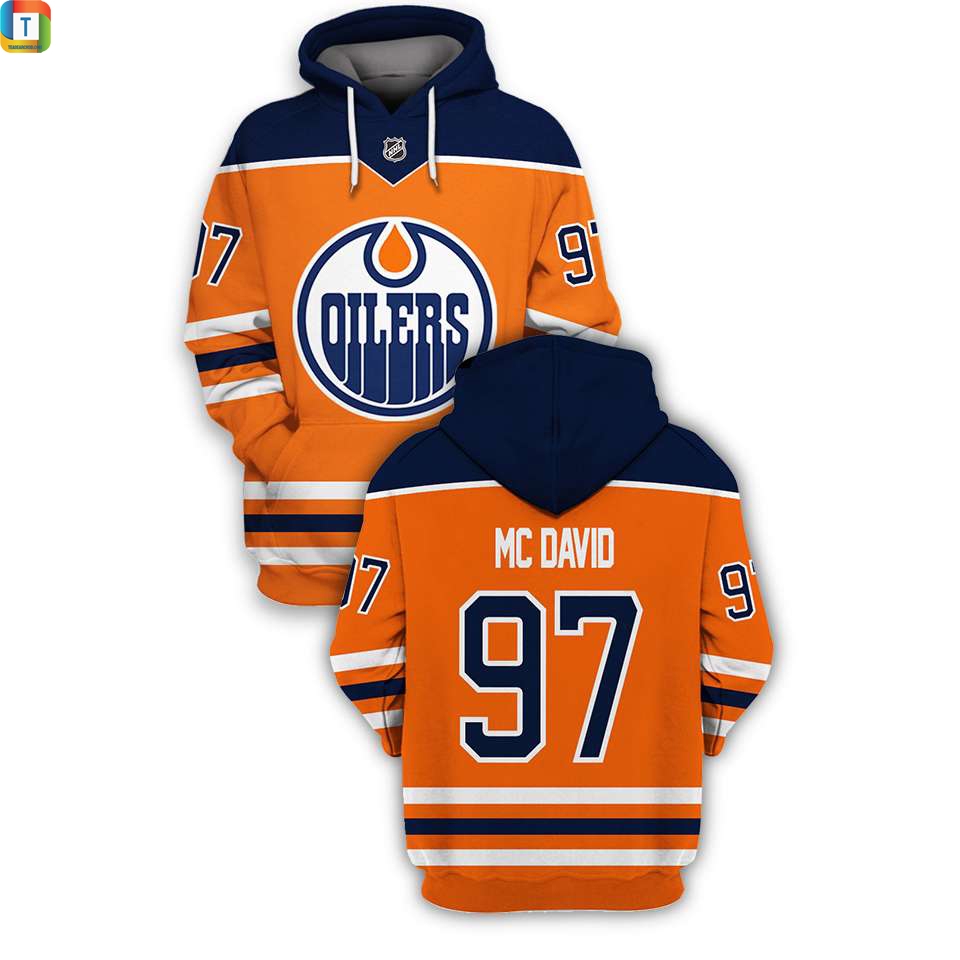 Mcdavid 97 Edmonton Oilers Nhl Custom All Over Print Zip Up Hoodie 0