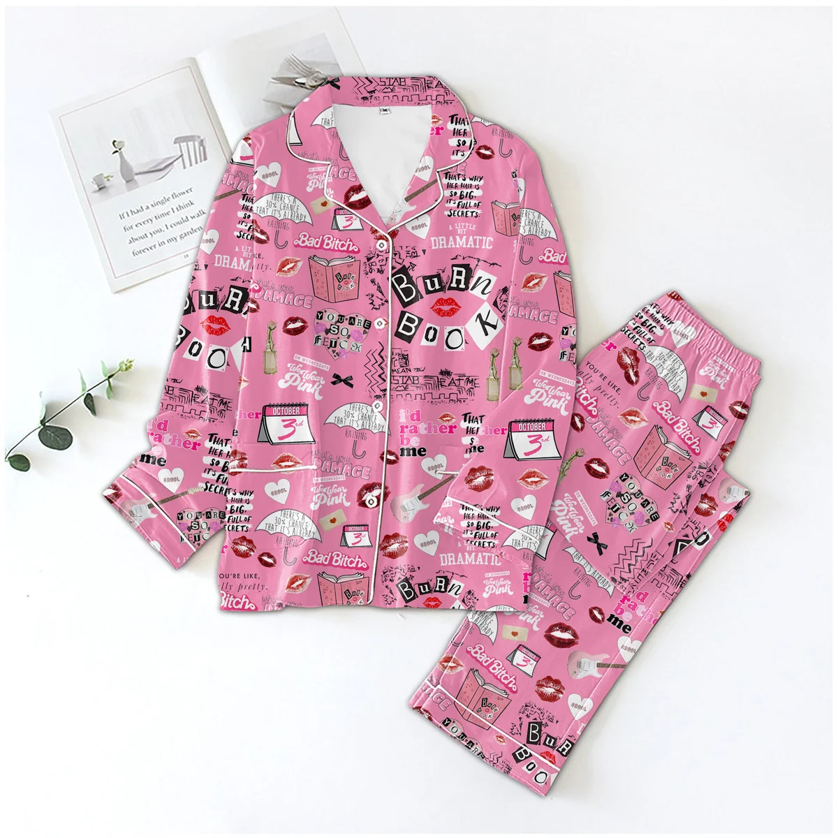 Mean Girls Pajamas Set2B1 ylBWp