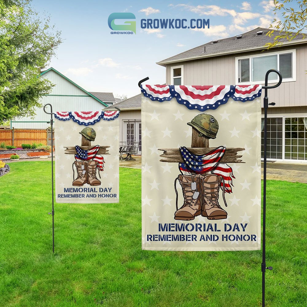 Memorial Day Remember And Honor House Garden Flag2B1 NN0GC