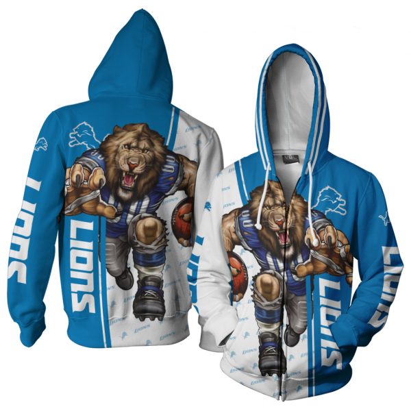 Men sDetroitLionsHoodiesMascot3DUltraCool 1000x