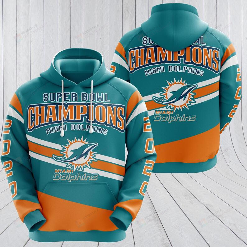 Miami Dolphins All Over Print Hoodie Zip Up Hoodie 0