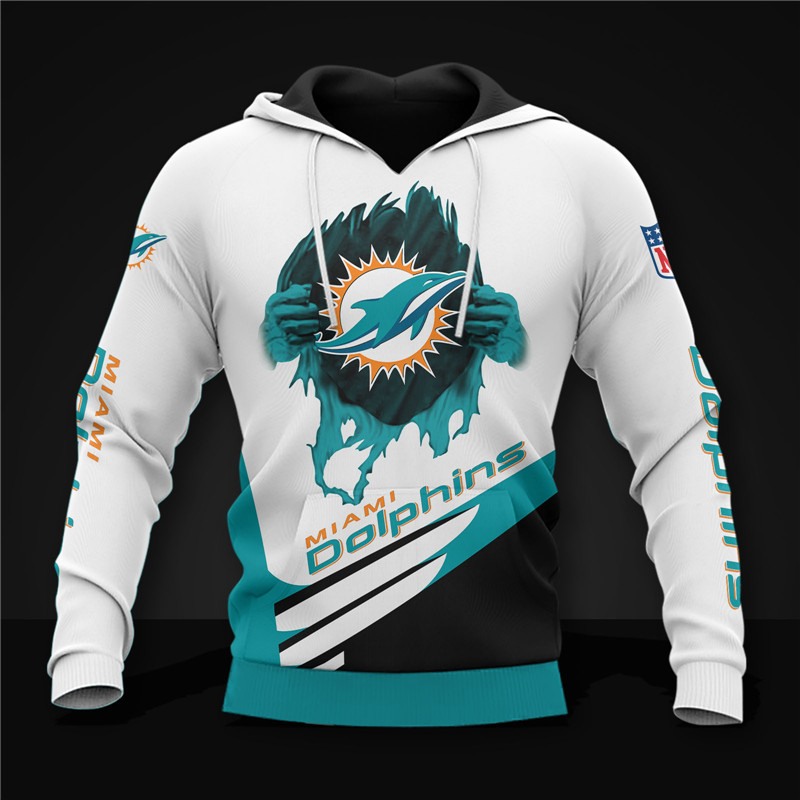 Miami Dolphins Cool Graphic Hoodie Stand Out In Style 0