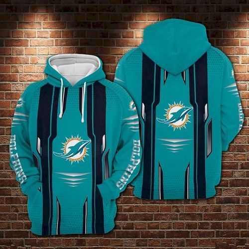 Miami Dolphins Hoodie 3D A Gift For Your Family Your Friend Full Print 0