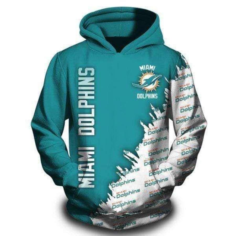 Miami Dolphins Hoodie 3D All Over Printed 0