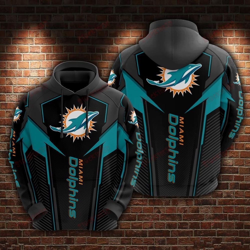 Miami Dolphins Hoodie 3D For Fans 14 3D Hoodie Zip Hoodie Nfl 3D All Over Print Hoodie Zip Hoodie 0