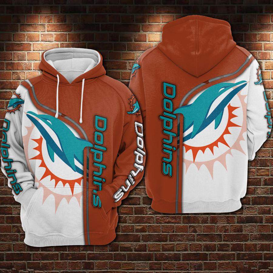 Miami Dolphins Hoodie 3D Style All Over Print 0