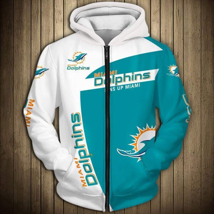 Miami Dolphins Hoodie 3D Style All Over Printed 0