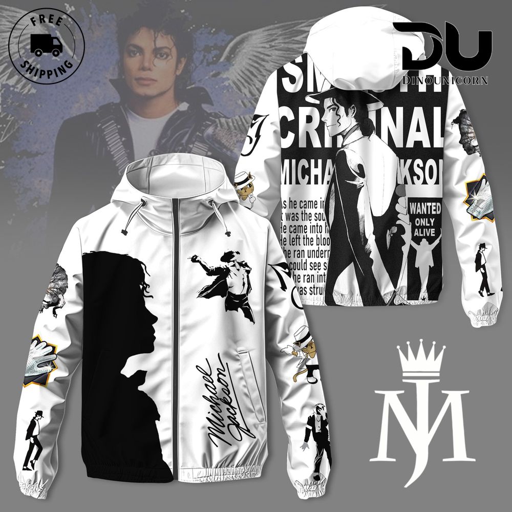 Michael Jackson Windbreaker Outdoor Jacket 1