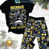 Michigan Wolverines Go Blue Kind Of Girl Fleece Pajamas Set2B1 8QuyG