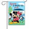 Mickey Mouse Minnie Mouse Camper House Disney Flag