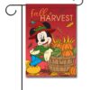 Mickey Mouse Thanksgiving Fall Garden Disney Flag