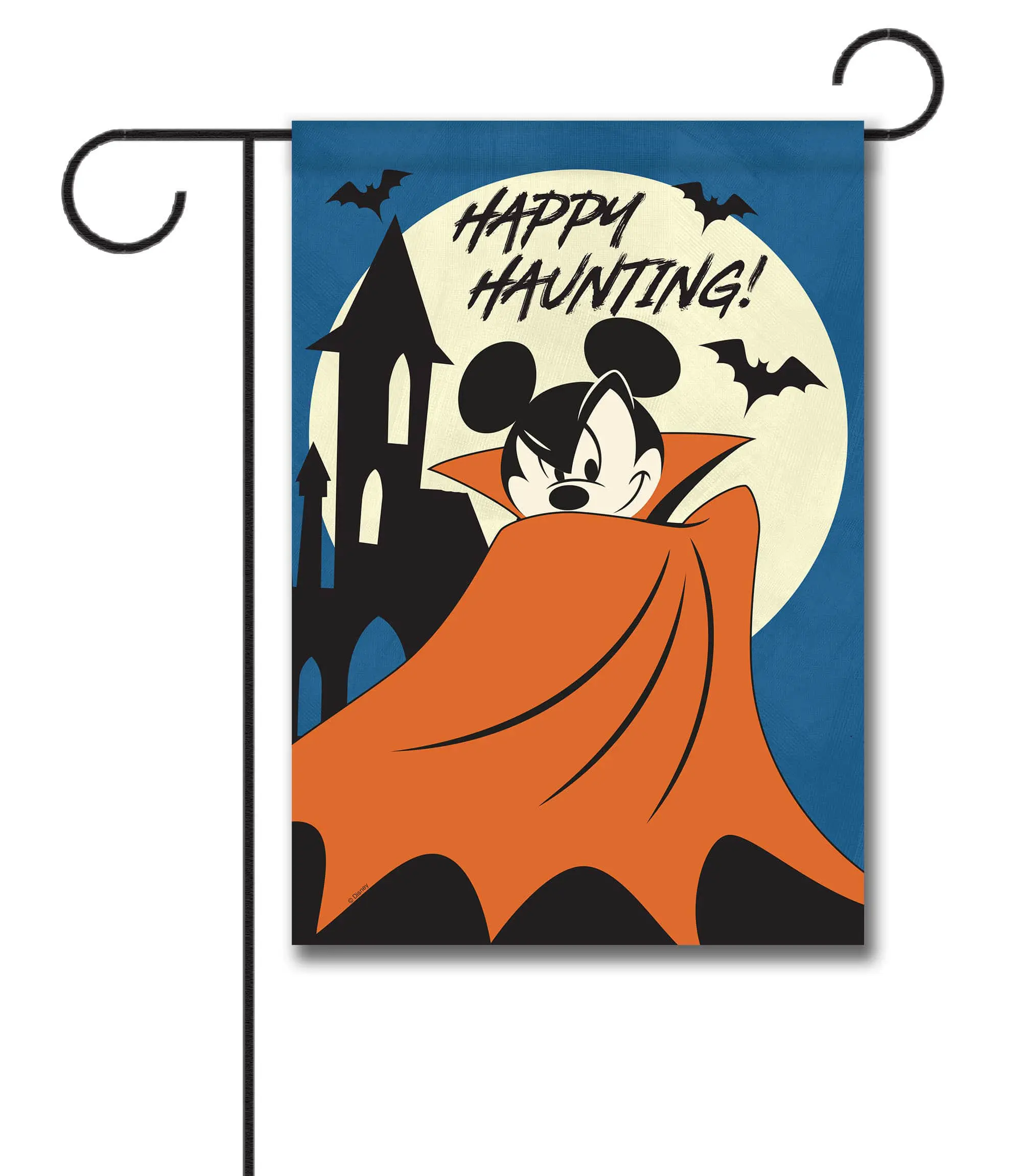 Mickey Mouse Vampire Halloween Garden Disney Flag