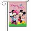 Mickey Mouse and Minnie Mouse Garden Easter Disney Flag 1