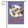 Mickey Mouse and Minnie Mouse Halloween Garden Disney Flag