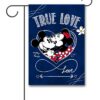 Mickey Mouse and Minnie Mouse True Love Garden Disney Flag