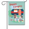 Mickey and Minnie Disney Camper Garden Flag 1