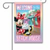 Minnie Mouse Beach Summer Garden Disney Flag