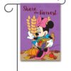 Minnie Mouse Disney Thanksgiving Garden Disney Flag