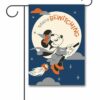 Minnie Mouse Witch Garden Disney Flag