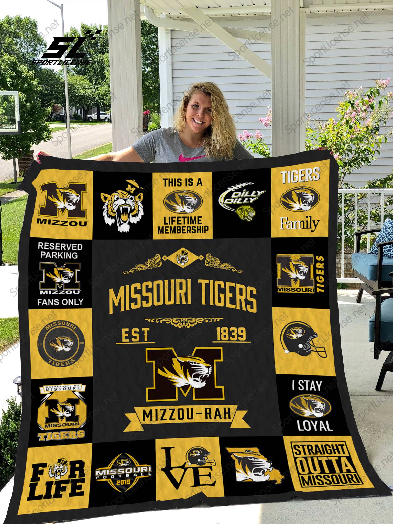 Missouri Tigers Quilt M2