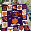 MockupLikeQuiltBlaket1 NCAA Clemson Tigers Quilt Blanket M2 2408DS002