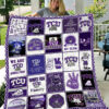 MockupLikeQuiltBlaket1 NCAA TCU Horned Frogs Quilt Blanket 1608DS002