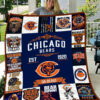 MockupLikeQuiltBlaket1 NFL Chicago Bears Quilt Blanket 1608DS002