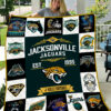 MockupLikeQuiltBlaket1 NFL Jacksonville Jaguars Quilt Blanket 1608DS002