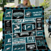 MockupLikeQuiltBlaket1 NFL Philadelphia Eagles Quilt Blanket 1608DS002