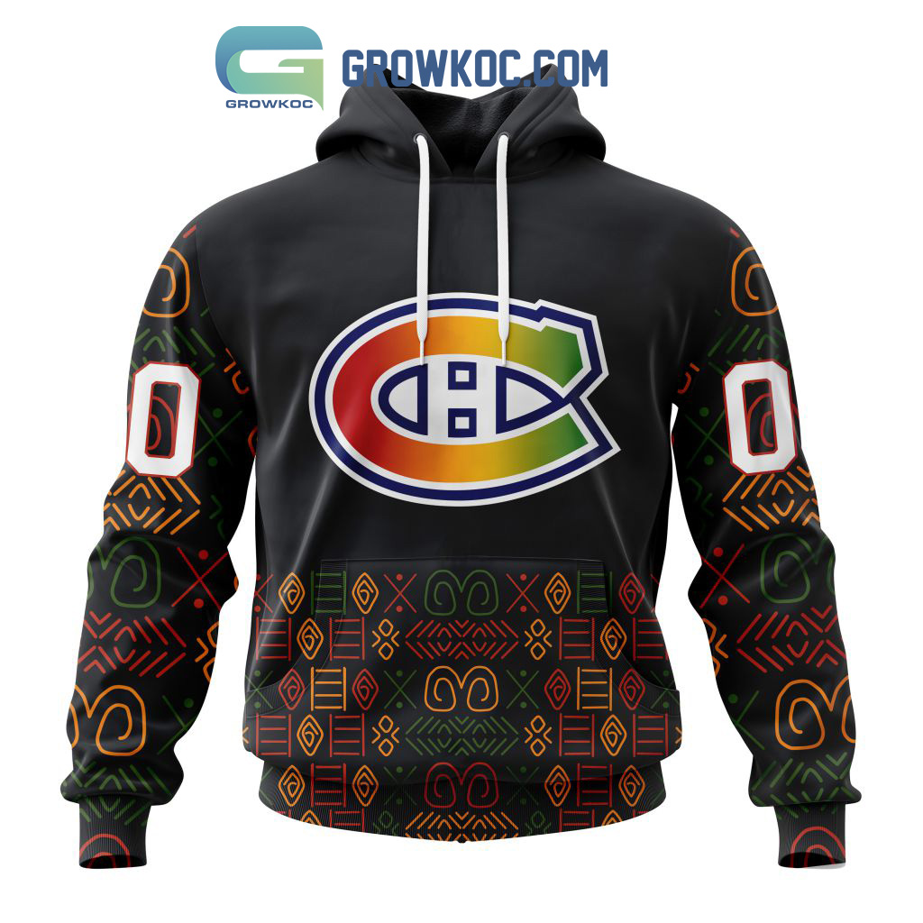 Montreal Canadiens Black History Month Personalized Hoodie Shirts2B1 vmcHO