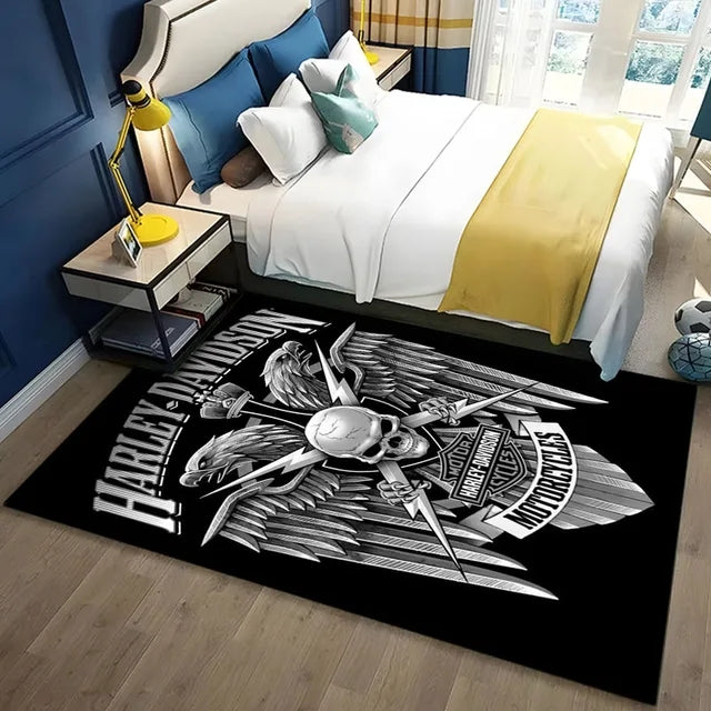 MotorLogoCarpetLivingRoomBedroomSofaRugDoorMat 10