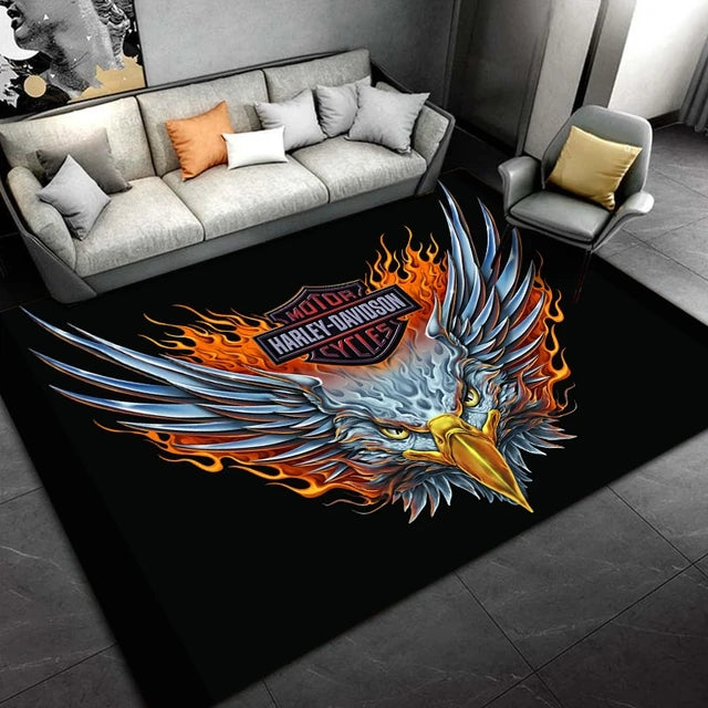 MotorLogoCarpetLivingRoomBedroomSofaRugDoorMat 15