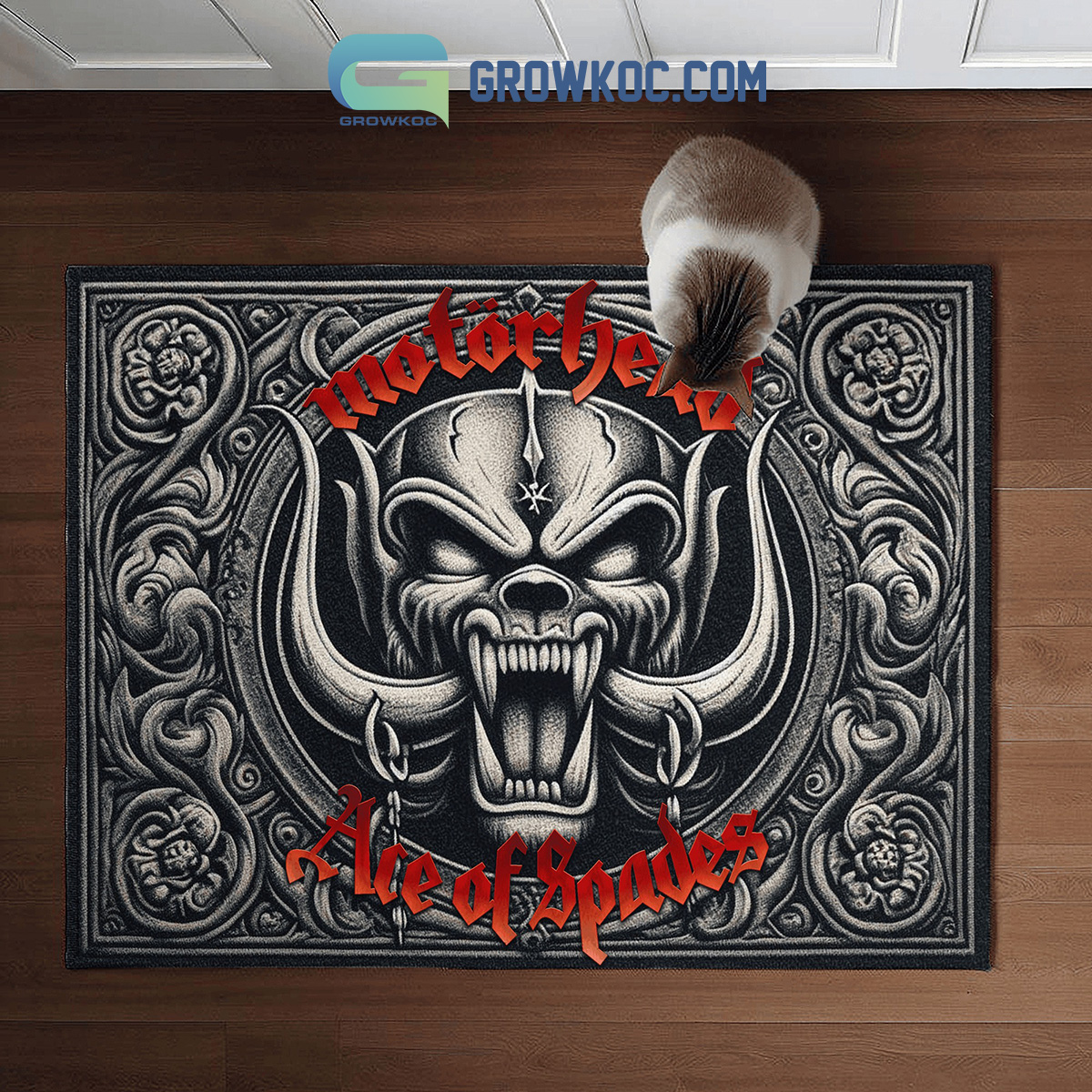 Motorhead Ace Of Spades Fan Doormat2B1 eapaa