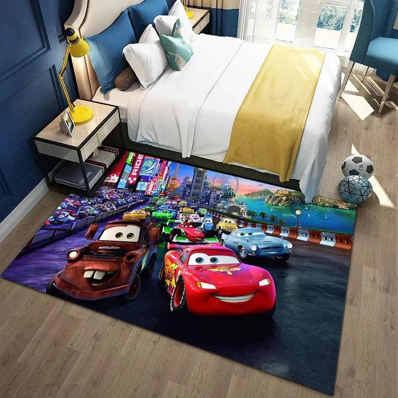 MovieCarsLightningMcQueenCarpetLivingRoomBedroomSofaMatDoorRugs