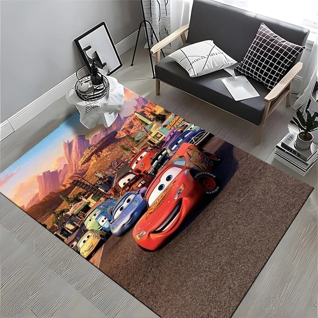 MovieCarsLightningMcQueenCarpetLivingRoomBedroomSofaMatDoorRugs 2