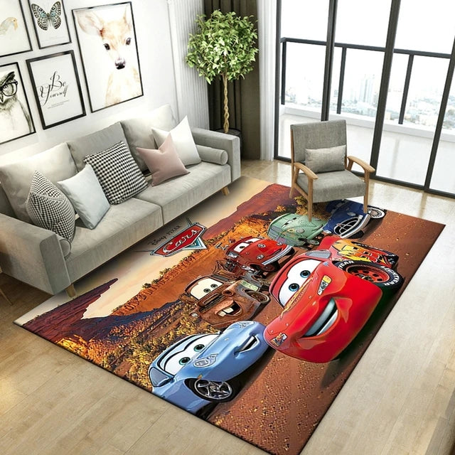 MovieCarsLightningMcQueenCarpetLivingRoomBedroomSofaMatDoorRugs 5