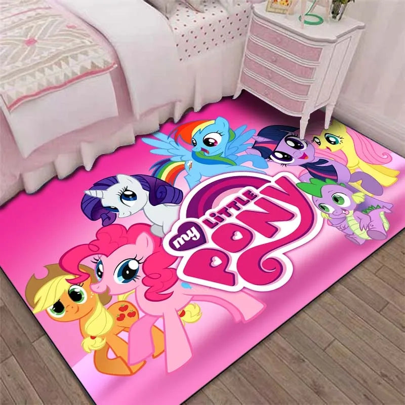 MyLittlePonyGraphicCarpetLivingRoomBedroomSofaRugDoorMatKitchen 1