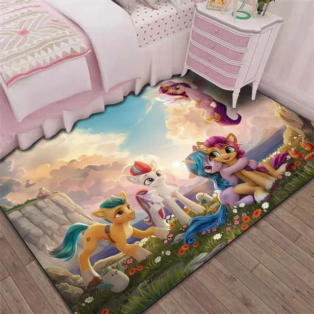 MyLittlePonyGraphicCarpetLivingRoomBedroomSofaRugDoorMatKitchen 4