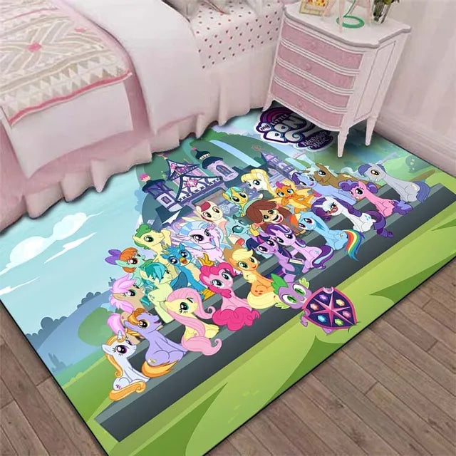 MyLittlePonyGraphicCarpetLivingRoomBedroomSofaRugDoorMatKitchen 8