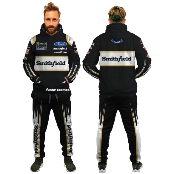 NA1006 Aric Almirola Stewart Jogger Hoodie wpp1641539387900