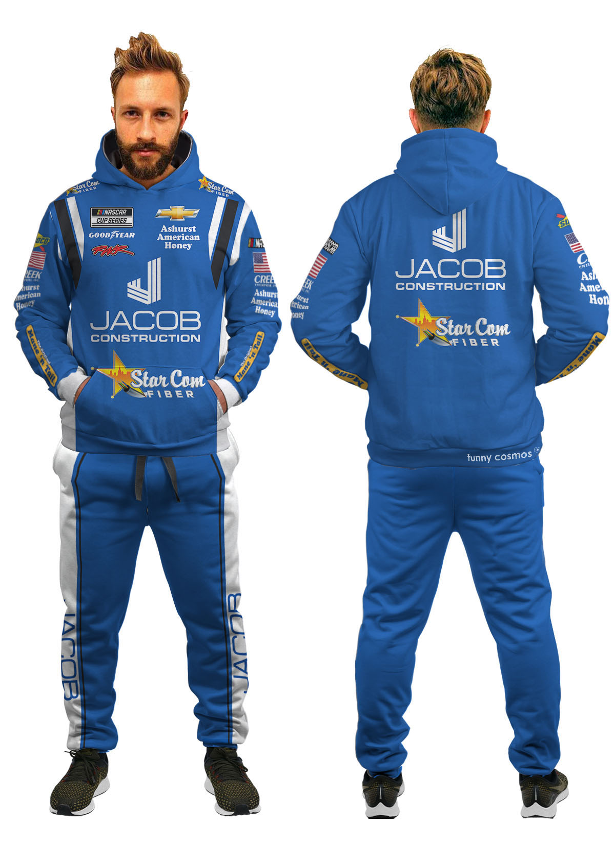 NA122021T041 Rick Ware Racing Derrike Cope 2021 Clothing Jogger 1