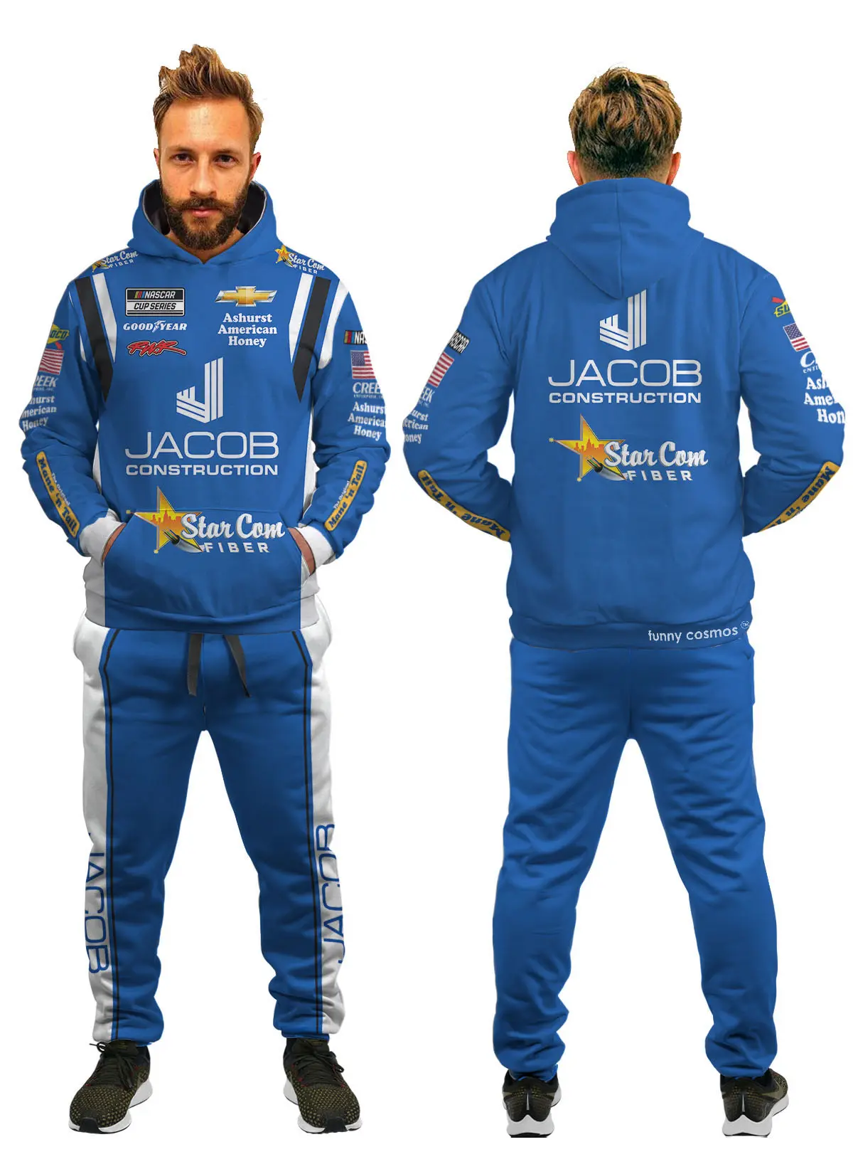 NA122021T041 Rick Ware Racing Derrike Cope 2021 Clothing Jogger 1