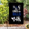 NFL Buffalo Bills Mickey Double Sided Printing Garden Flag