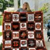 NFL Cincinnati Bengals Quilt Blanket V1