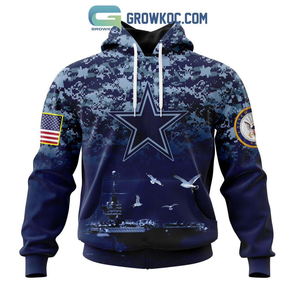 NFL Dallas Cowboys Honor US Navy Veterans Personalized Hoodie T Shirt2B1 g9eTu